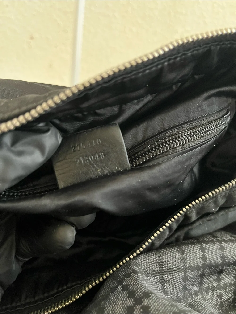Gucci unisex nylon messenger bag